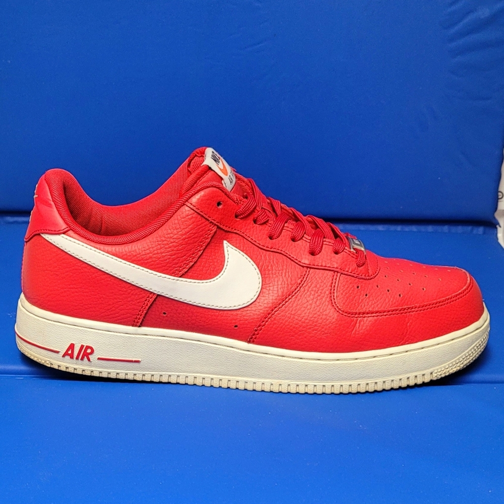 Nike Air Force 1 Low "University Red" Men's Sneakers 488298-624 size 11.5